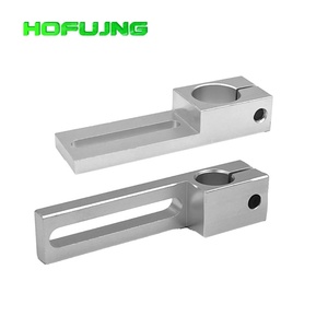 Abrazadera de tubo de acero fija personalizable para soporte de manipulador con cilindro deslizante y opciones OEM - Product Image 3