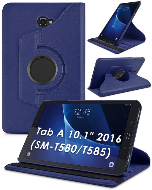 360 Degree Rotating Flip Case for Samsung Galaxy Tab a 10.1 Tablet Covers & Cases S6 Lite T580 X200 TAB A8 S9 Ultra Leather Case