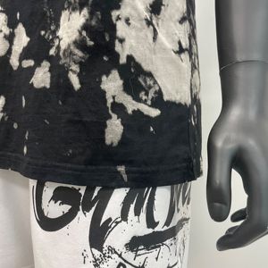 OEM Embroidered Vintage Acid Washed 100% Cotton <b>Knitted</b> Fabric Custom Weight Men's Eco-Friendly Quick Dry Anti-Pilling Casual - Product Image 5