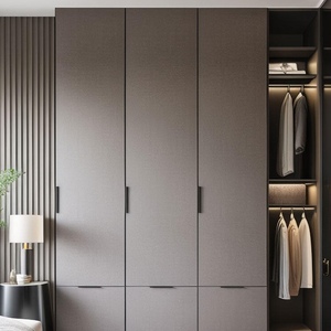 Customized moderna porta scorrevole <span class=keywords><strong>armadio</strong></span> a piedi in guardaroba di stoccaggio vestiti mobili per la casa camera da letto francese <span class=keywords><strong>armadio</strong></span> - Product Image 2