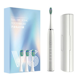 Brosse à dents sonique électrique rechargeable sans fil, étanche IPX7, poils doux, batterie 801 mAh, modèle adulte - Product Image 2