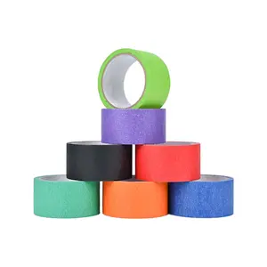 Rubber Adhesive Crepe Wall Decoration Colorful Painting Paint Multi Color Masking Tape