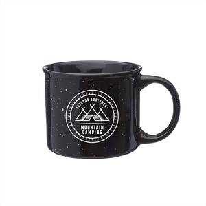 Ecológico 13 oz. Taza de café de cerámica Happy <span class=keywords><strong>Camper</strong></span> 1 Impresión de color - Product Image 2