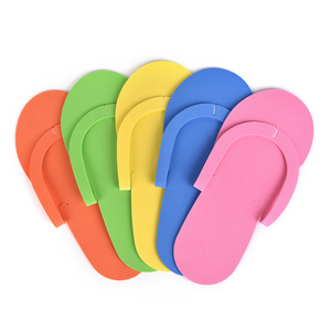 Claquettes jetables colorées en EVA pour pédicure, unisexes, en mousse souple, pour salon de manucure, hôtel, spa, usage beauté - Product Image 1
