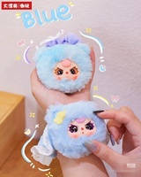 Lot de 3 attaches à cheveux en peluche pour bébé, série mignonne, boîte surprise, accessoires pour cheveux, cadeau adorable pour filles