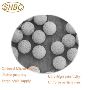 ไมโครบีดส์ TRF สำหรับแถบทดสอบอิมมูโนโครมาโตกราฟี ไมโครสเฟียร์เรืองแสงแบบสม่ำเสมอสำหรับการทดสอบแบบจุดตรวจ (POCT) - Product Image 1