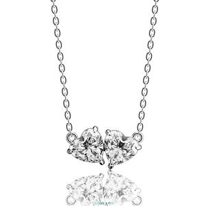 Collier en diamant Moissanite en argent Many Love, synthétique (cultivé en laboratoire) GRA, colliers en Moissanite du Vietnam - Product Image 2