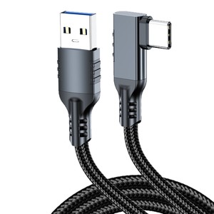 Câble de données Pengqiao Usb3.2 vers Type C, 5m, tressé en nylon, pour console de jeu Switch Quest2 - Product Image 4