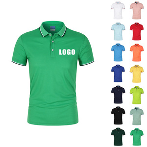 Custom Logo Heavyweight 200G Polo Shirt Men's Oversize Drop Shoulder Three-Button Placket S-4XL