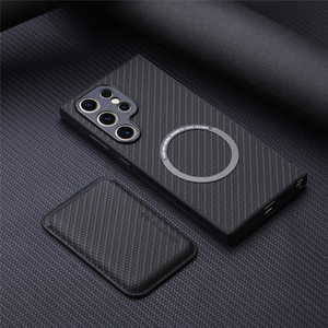 Funda Magnética de Lujo para <span class=keywords><strong>Samsung</strong></span> S26 Ultra con Ranuras para Tarjetas, Material TPU+PC+PU, para Galaxy S26/S25/S24/S23 Ultra - Product Image 3