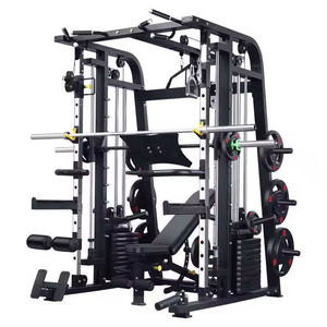 Máquina Smith Multifuncional para Gimnasio, Equipo de Entrenamiento de Fuerza para Ejercicios de Pecho, Gimnasio en Casa HX-006G Integ - Product Image 1