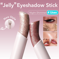 Stick d'ombre à paupières effet gelée, couleur éclatante, tenue quotidienne, sans poudre volante, pour débutantes, waterproof, maquillage longue durée, ombre à paupières liquide sans liquide supplémentaire