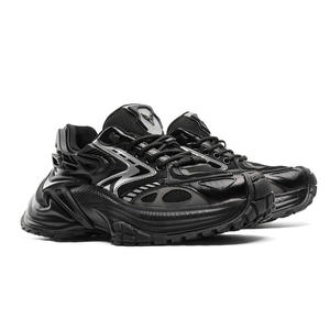 Chaussures de marche élégantes et respirantes pour hommes, avec logo personnalisé, toutes saisons, tige en maille respirante, semelle épaisse, style décontracté - Product Image 5