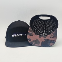 Topi Olahraga Tahan Air Profil Rendah Berkualitas Tinggi dengan Desain Snapback 6 Panel, Topi Golf, Topi Baseball Laser