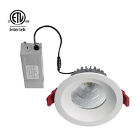 Saturn Series 7W 12W LED Downlight 4000K IP65 Luminaire encastré au plafond pour l'éclairage moderne de la salle de bain de la cuisine du couloir