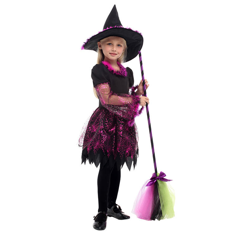 Cobweb Tulle Witch Costume