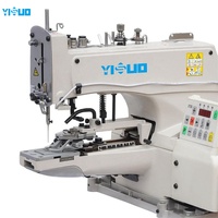 Machine à Coudre pour Boutons YS-1377D à Entraînement Direct, Point de Chaînette Simple Fil
