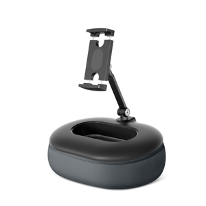 Support de bureau universel Upergo extra large en cuir et silicone pour téléphone portable et <span class=keywords><strong>tablette</strong></span>, avec coussin de dossier souple pour ordinateur portable et <span class=keywords><strong>repose</strong></span>-bras réglable pour le gaming - Product Image 2