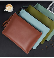 Carpeta de Archivo de PU Económica, Portafolio Personalizado para Reuniones de Negocios, Gran Capacidad, A4/A5, Marca OEM y ODM, Modelo Hecho en China