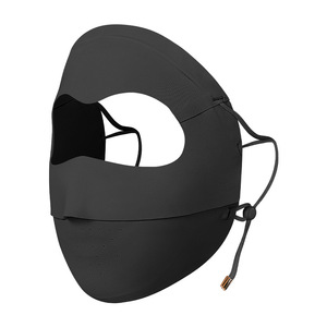 Masque de protection solaire intégral Facekini UPF50+ respirant pour femmes, masque de sport - Product Image 5
