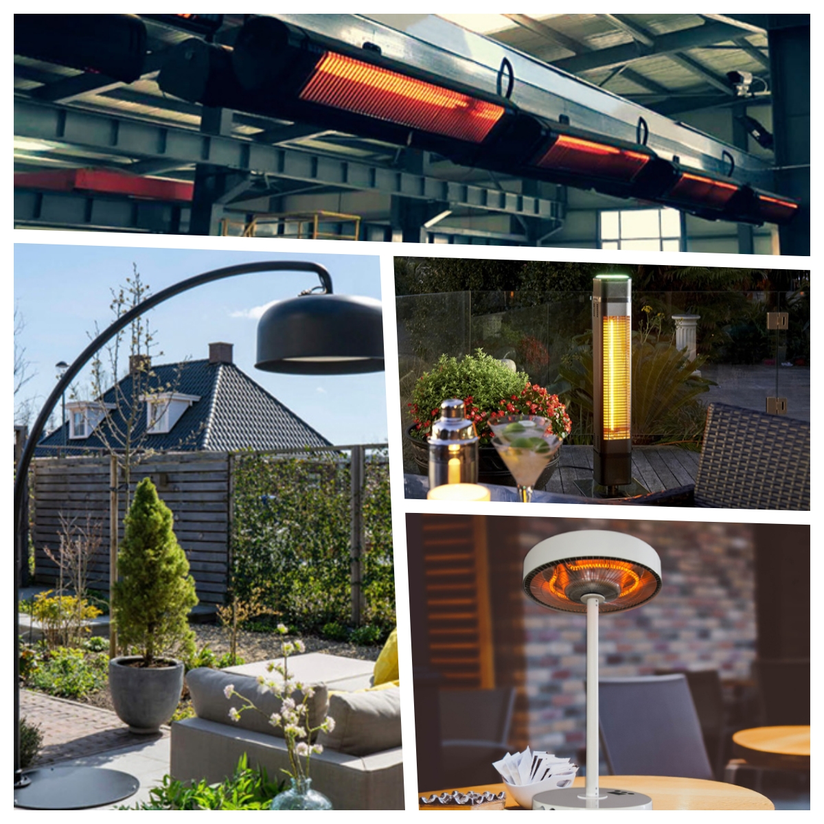 Freestanding Electric Outdoor Heater with Speaker changzhou jianing