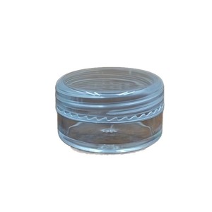Transparent <b>Plastic</b> Cosmetic <b>Jar</b> 3g 5g 10g 15g 20g Round Bottom Cylinder Packaging Box For Face Creams - Product Image 5
