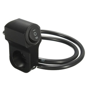22mm 7/8 "범용 오토바이 3 방향 스위치 ON/OFF 운전 조명 스위치 클립 포함 DC 12V 오토바이 스포트라이트 헤드라이트 스위치 - Product Image 2