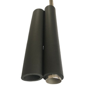 Poignées de guidon de vélo en mousse, finition noire mate, diamètre intérieur de 25,4 mm, pour usage cycliste - Product Image 1