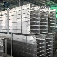 Bandeja de Cables para Escaleras, Cumple con la Norma NEMA, Puente de Acero HDG para Infraestructura del Mercado Norteamericano