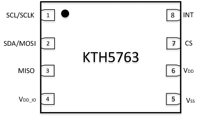 Sensor de Ángulo Hall CONNTEK KTH5763, Bajo Consumo de Energía, Bajo Ruido, Alta Precisión, Sensor de Ángulo Hall 3D, Montaje SMT, I2C