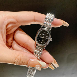 Reloj de Mujer Elegante y de Lujo Asequible, Reloj de Pulsera de Cuarzo Simple con Correa de Metal. - Product Image 1