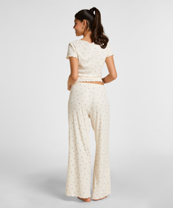 <span class=keywords><strong>Pigiama</strong></span> <span class=keywords><strong>Oversize</strong></span> da <span class=keywords><strong>Donna</strong></span> con Stampa Floreale, Abbigliamento da Casa in Jersey, Set <span class=keywords><strong>Pigiama</strong></span> Personalizzabile con Logo - Product Image 3