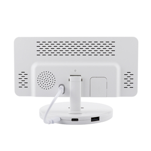 Reloj de mesa Digital de pantalla completa moderno, luz LED nocturna, alarma, espejo de escritorio para jóvenes, pantalla de fecha, movimiento electrónico - Product Image 6