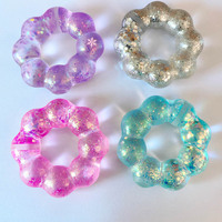 Bracelet sensoriel en forme de donut, jouet anti-stress souple et compressible, cadeau de fête, cadeau pour fille, boîte surprise
