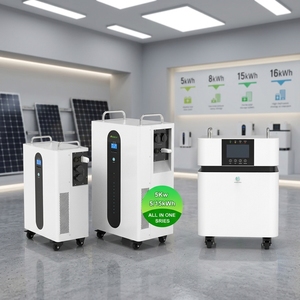 สถานีพลังงานแสงอาทิตย์แบบพกพา 5KW ไฮบริด พร้อมแบตเตอรี่ LiFePO4 16kWh สำหรับใช้ในบ้านและระบบสำรองพลังงานกลางแจ้ง - Product Image 3