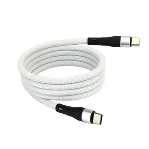 New Technology 18W Fast Charging Power Charger Aluminum Alloy Braided Mobile Phone Data Cable with Magnetic Charging Charger