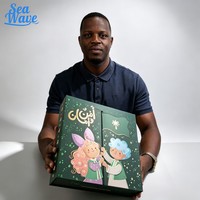 Boîte cadeau magnétique personnalisée, boîte d'emballage rigide, boîte d'expédition avec logo personnalisé imprimé pour l'emballage de cadeaux de vacances