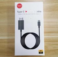 Venta al por mayor de alta velocidad HDTV 4K 1,8 m USB 3,1 tipo C a cable HDMI
