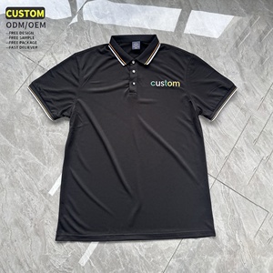 <span class=keywords><strong>Polo</strong></span> Personalizzata con Logo Ricamato, Camicia Promozionale per Pubblicità Aziendale, Uniforme da Lavoro, <span class=keywords><strong>Polo</strong></span> da Uomo all'Ingrosso - Product Image 4
