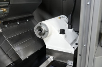 Torno CNC de Bancada Inclinada Horizontal Automático CT40 con Control FANUC, Guía Lineal Metálica de 3 Ejes y Husillo de Bolas