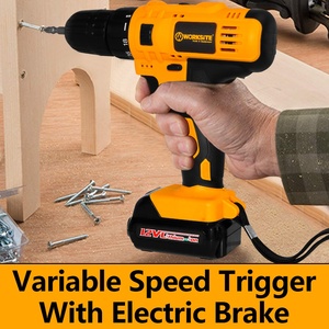 작업 현장 맞춤형 무선 전동 드릴 <span class=keywords><strong>12V</strong></span> 리튬 배터리 25Nm 가변 속도 휴대용 충전식 무선 드릴 - Product Image 5