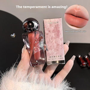 جوجو دب خفيف ناعم شفاه موس طين ضباب أبيض غير لامع للخريف والشتاء جو شعور حيوي شفاه مزجج موديل GX1315 - Product Image 3