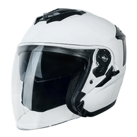 Casque de moto 3/4 directement de l'usine - 3C&DOT, double visière et prêt à l'emploi