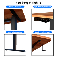 Bureau de direction, postes de travail de bureau, bureau de gestion, bureau d'ordinateur avec étagère, support pour moniteur, ordinateur portable, PC