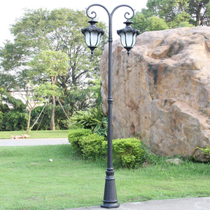 Lampioni Vintage di Alta Qualità e Buona Stabilità, Stile Europeo, Illuminazione Paesaggistica per <span class=keywords><strong>Giardino</strong></span>, Lampada <span class=keywords><strong>da</strong></span> Palo - Product Image 5