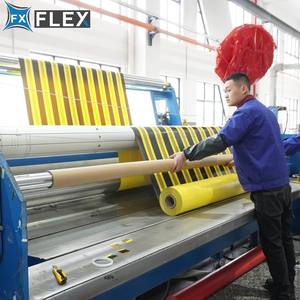 Lona de PVC Resistente FLFX con Rayas, Impermeable y Resistente al Fuego, Material para Toldos de Patio - Product Image 5