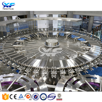 Nouvelle ligne de production de remplissage d'eau minérale entièrement automatique 3 en 1 Peak Full, usine de remplissage d'eau potable, machine de remplissage d'eau pure