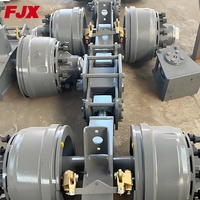 Essieu Bogie Liangshan JUXIN 32T en Acier Forgé Robuste à 2 Lignes et 4 Axes pour le Marché Africain