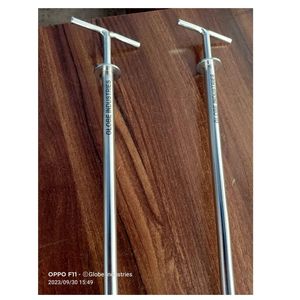 Sonde d'échantillonnage manuelle en acier inoxydable industriel avec tige de prélèvement à spirale et micro-embouts interchangeables, sonde d'échantillonnage classée IP55 - Product Image 4