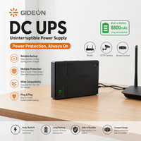 UPS Mini DC USB POE Multifungsi 5/9/12V dengan Baterai Lithium untuk Router Wifi, Modem, Kamera CCTV, dan Rumah